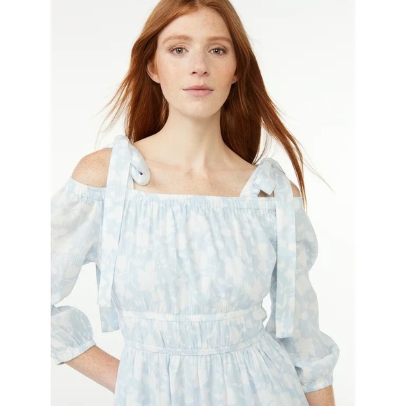 Free Assembly Blue Dress - Picture 6 of 10